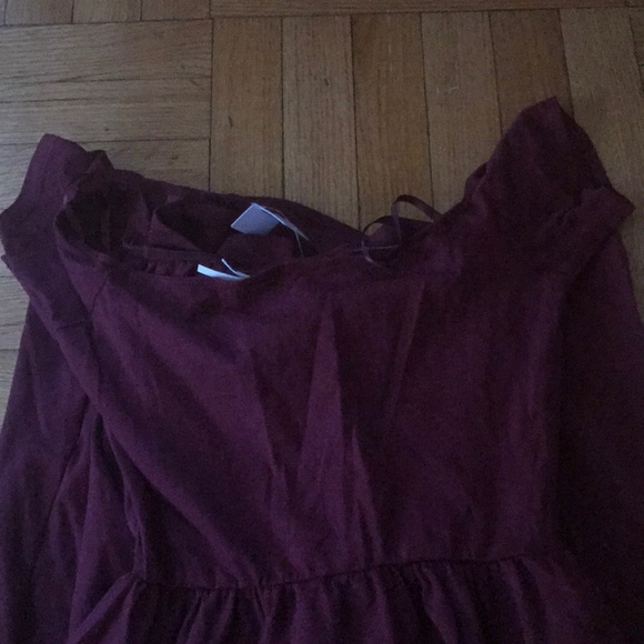 Urban outfitters wine colored midi dress sz s NWT - Picture 2 of 3
